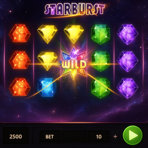 OnlySpins - Starburst Slot Game - Online Casino